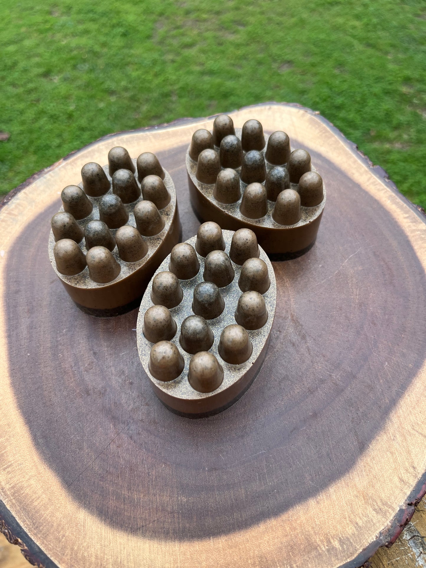 Banana With Coffee Grounds Massage Bar Soap