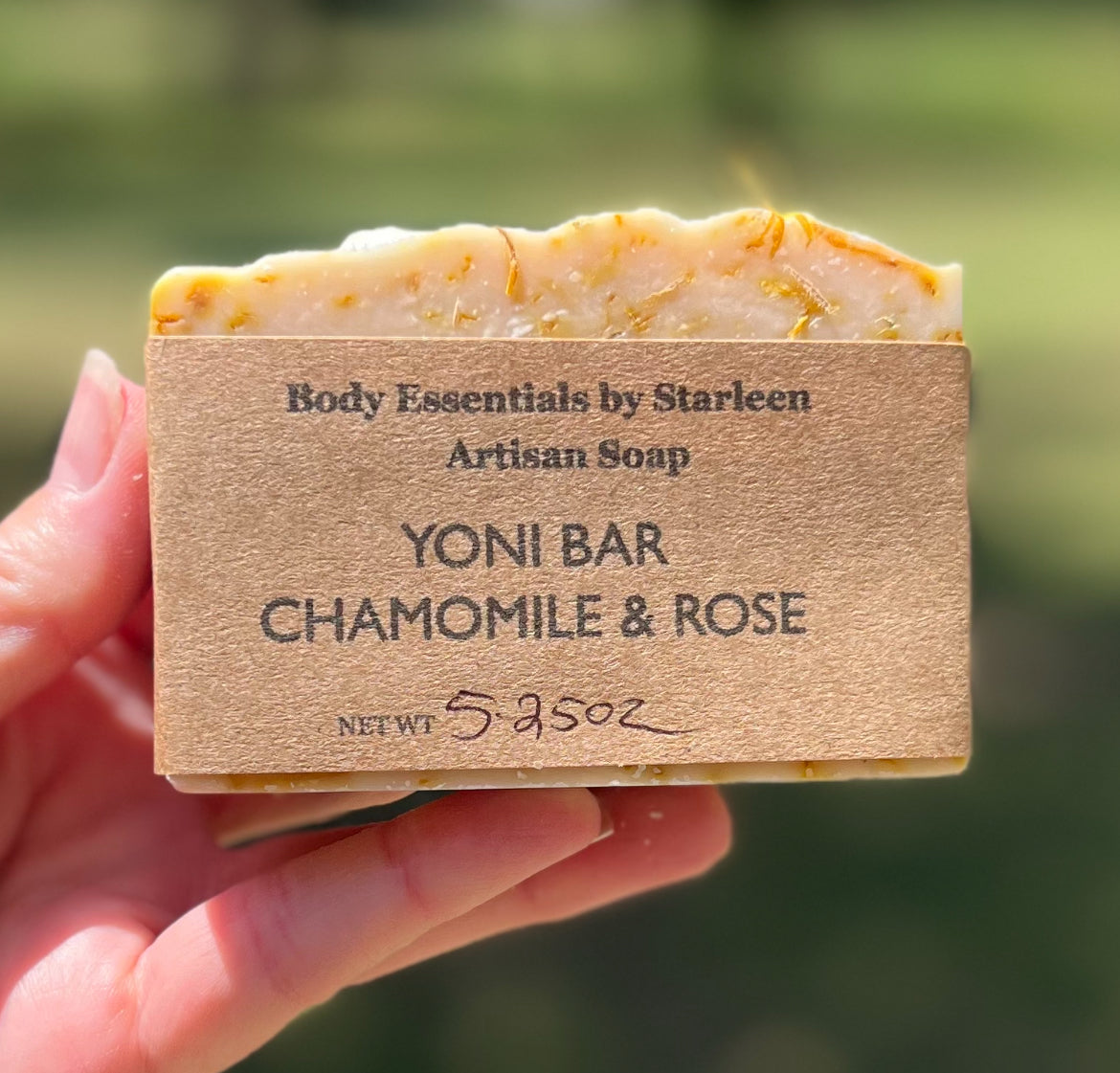 **YONI Bar ~ Chamomile & Rose with Calendula