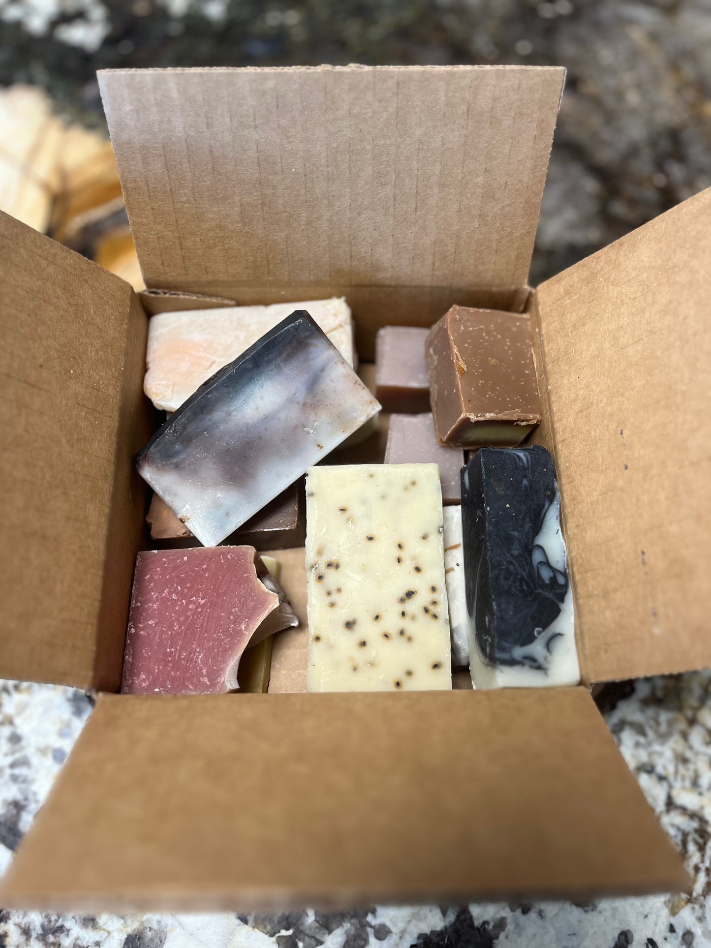 ***Artisan Soap Box with Sisal Bag ~ VARIETY