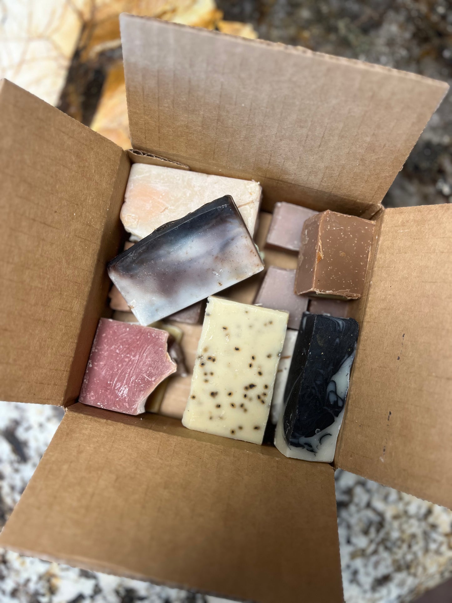 ***Artisan Soap Box with Sisal Bag ~ VARIETY