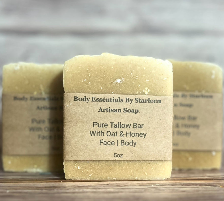 Tallow Oat & Honey ~ Natural Aroma