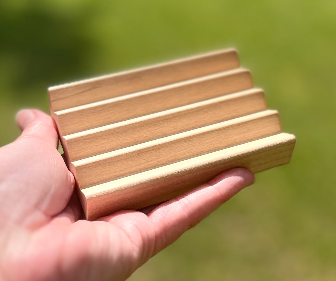Hair Conditioning Bar with soap dish tray ~ Natural Aroma