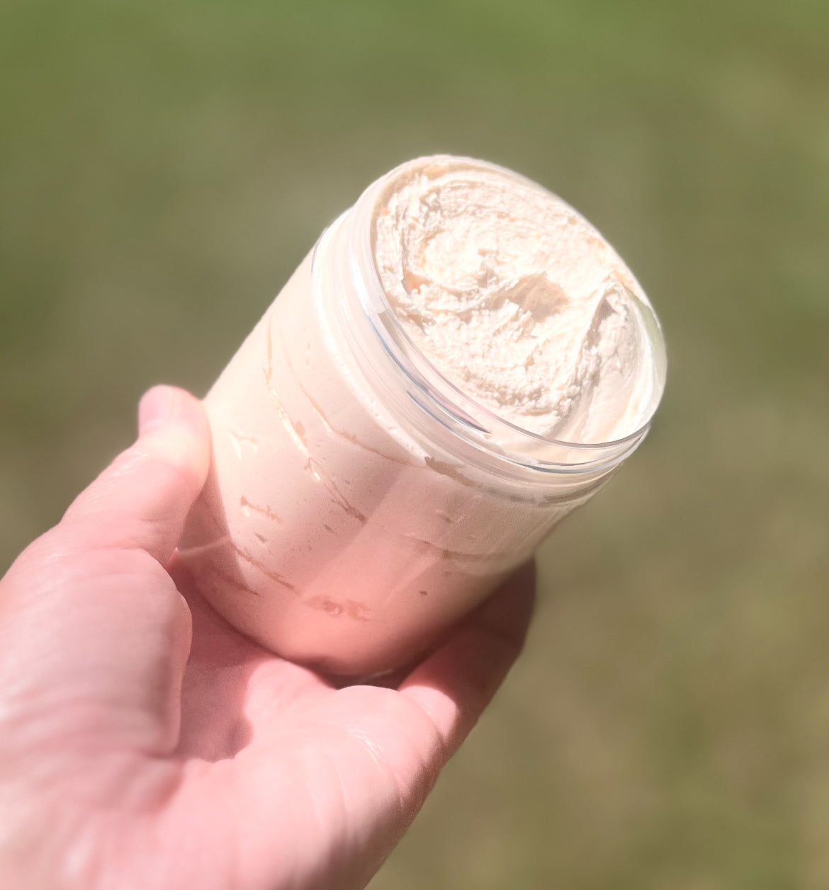Whipped Sugar Scrub with Tallow & Shea Butter ~ Mango Sorbet