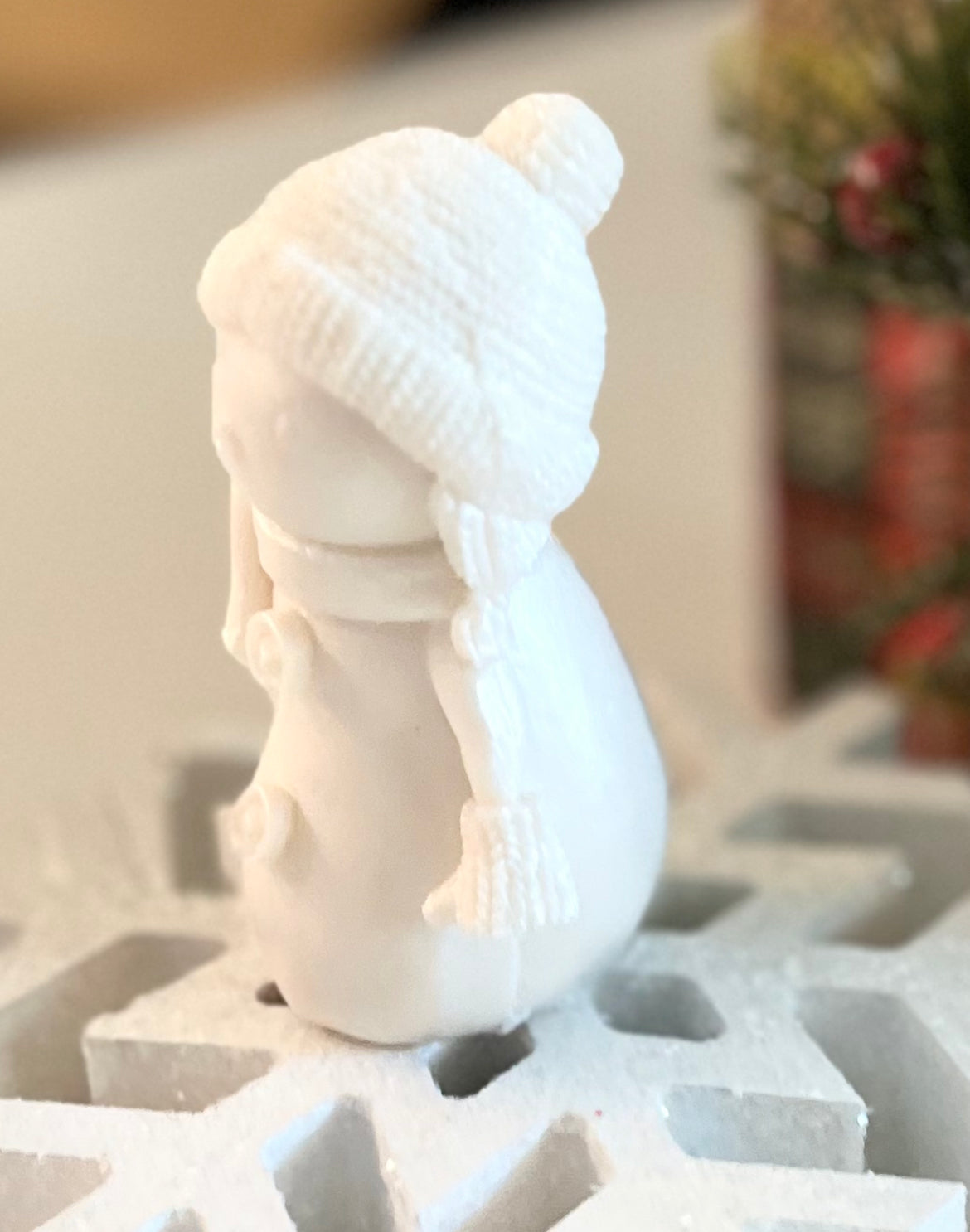 Snow Angel Decorative Soap