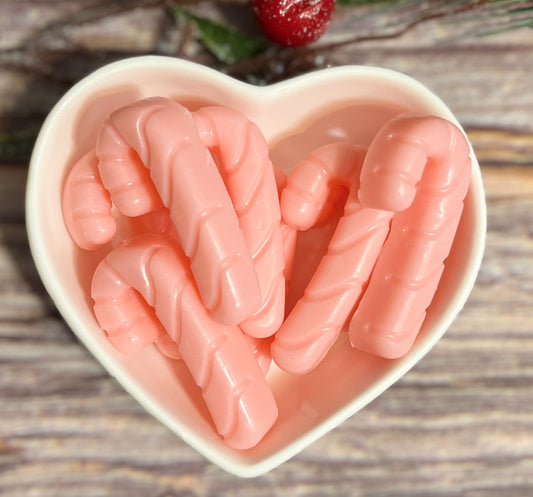 Candy Cane K/J Lane Mini Soap in Dish