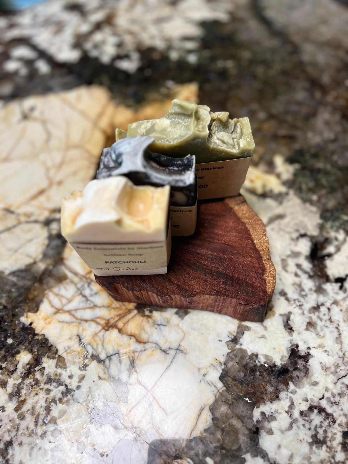 Handcrafted Cedar Soap Dish Tray/Display ❤️You Will Also Receive 1 Bar of Artisan Soap when ordered.  My choice ❤️