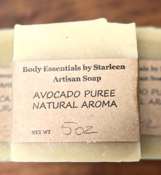 Avocado Purée Soap ~ Unscented