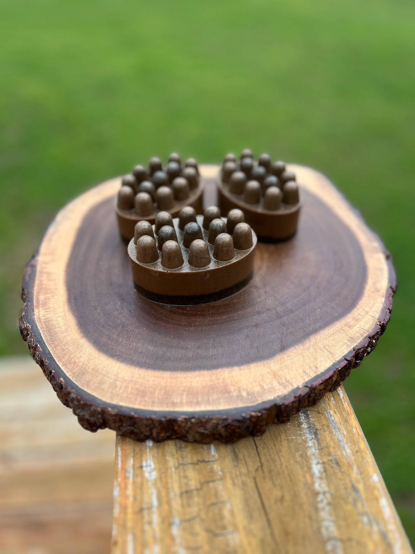 Banana With Coffee Grounds Massage Bar Soap