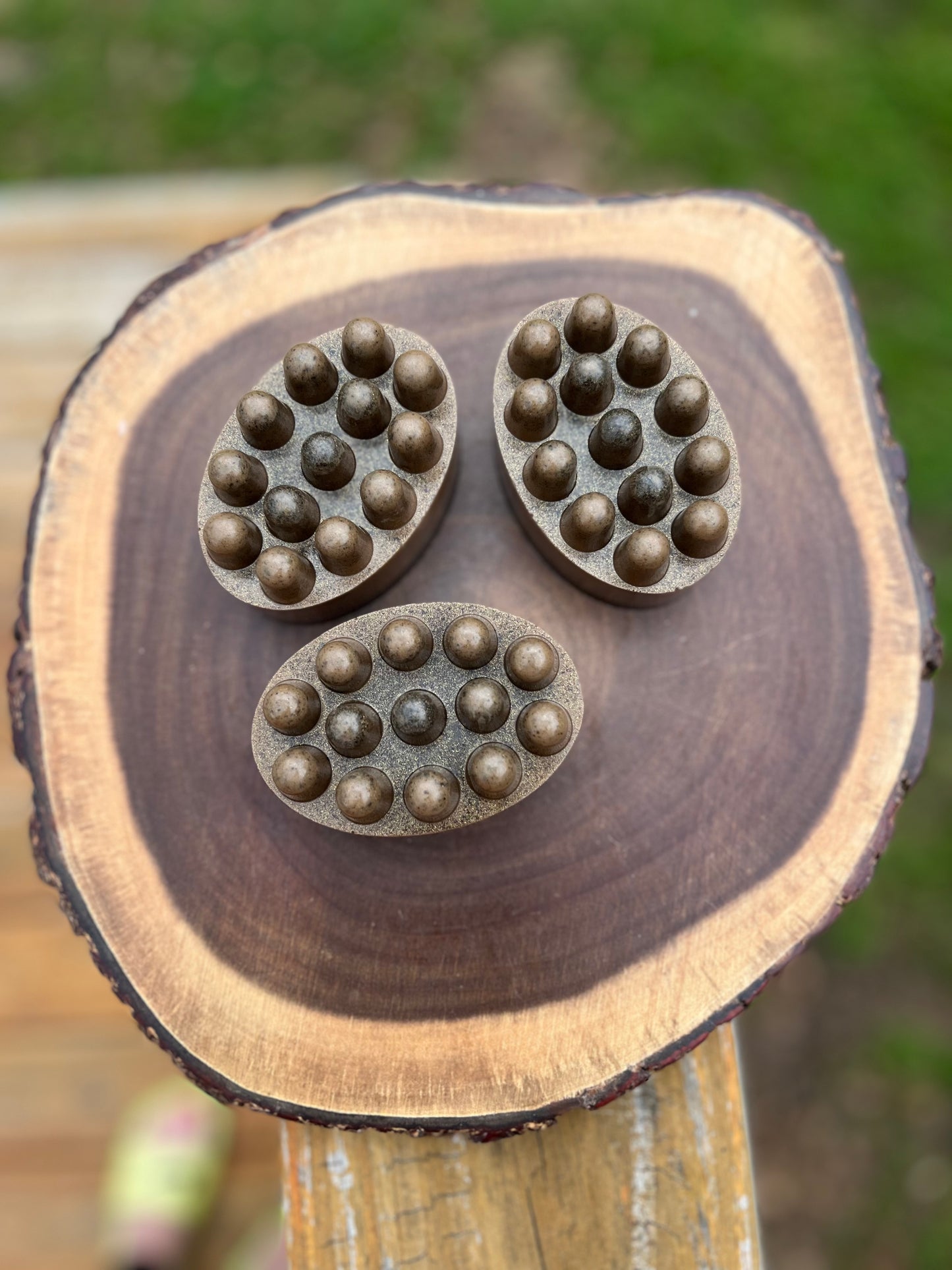 Banana With Coffee Grounds Massage Bar Soap