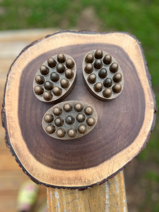 Banana With Coffee Grounds Massage Bar Soap