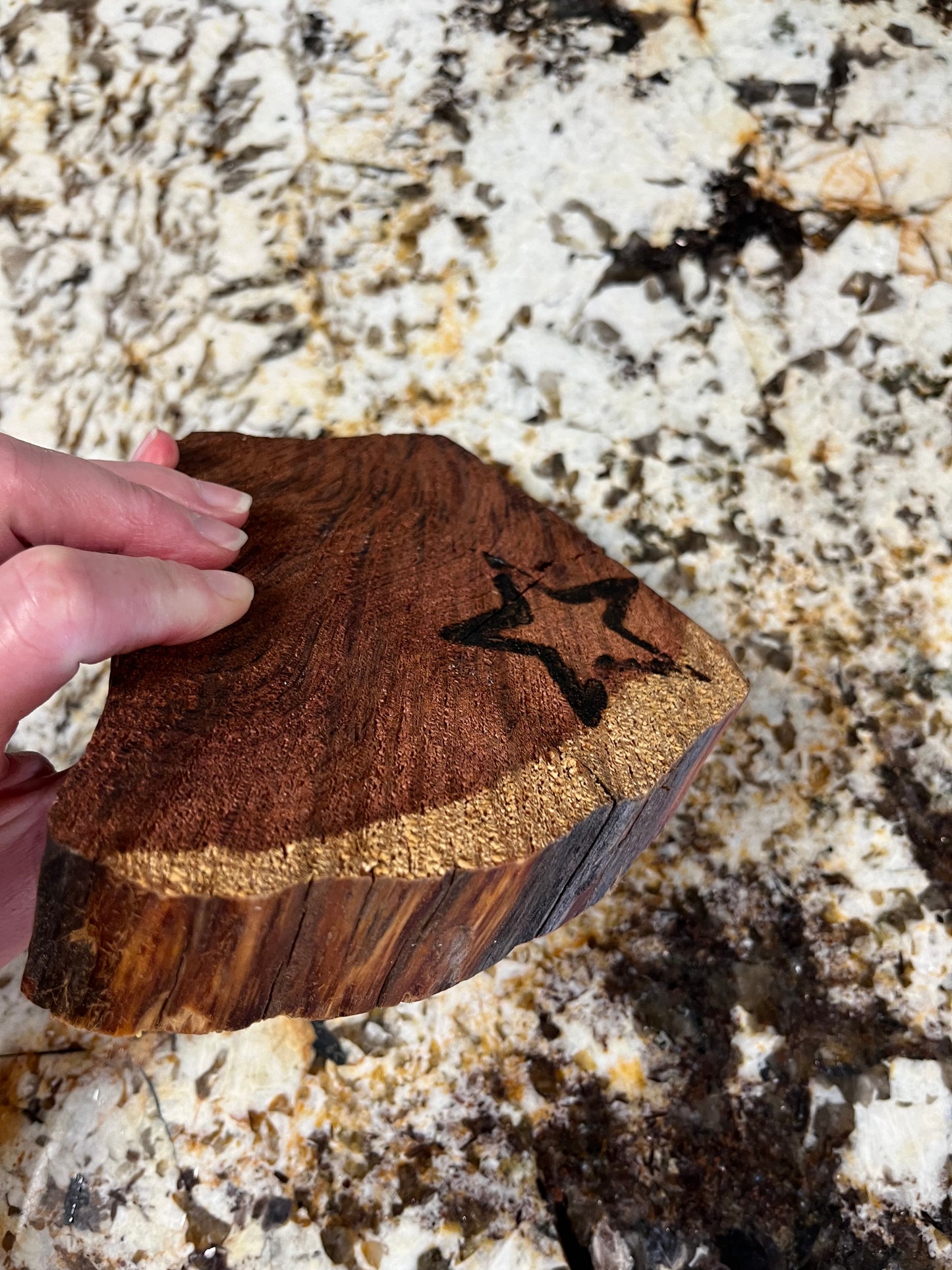 Handcrafted Cedar Soap Dish Tray/Display ❤️You Will Also Receive 1 Bar of Artisan Soap when ordered.  My choice ❤️