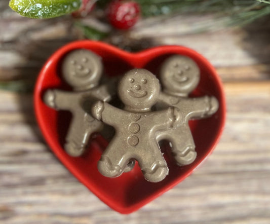 Gingerbread Mini Soap in Decorative Dish