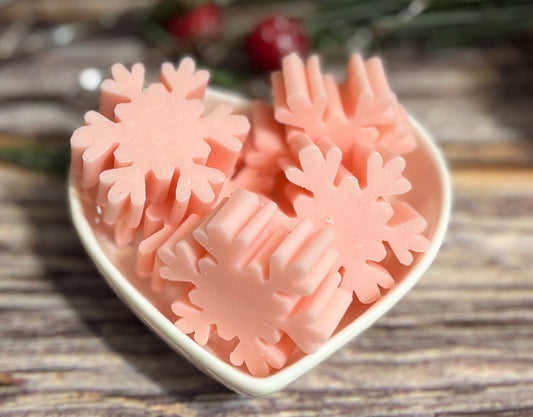 Snow Flake Mini Decorative Soaps