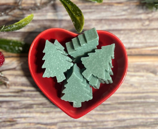 Christmas Tree Mini Soaps