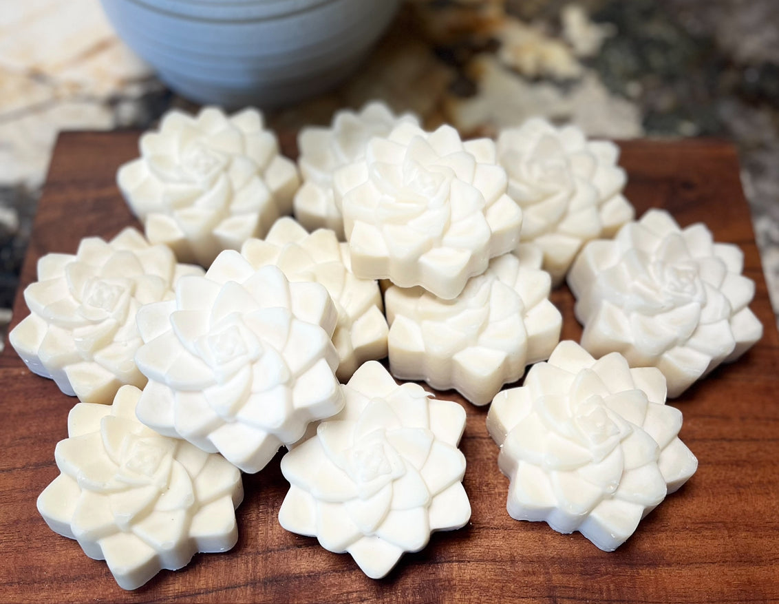 Artisan Flower Shaped Soap ~ Natural Aroma