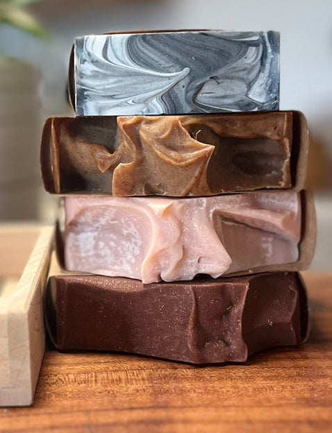 ******Artisan Face Soap Set with Soap Dish Tray