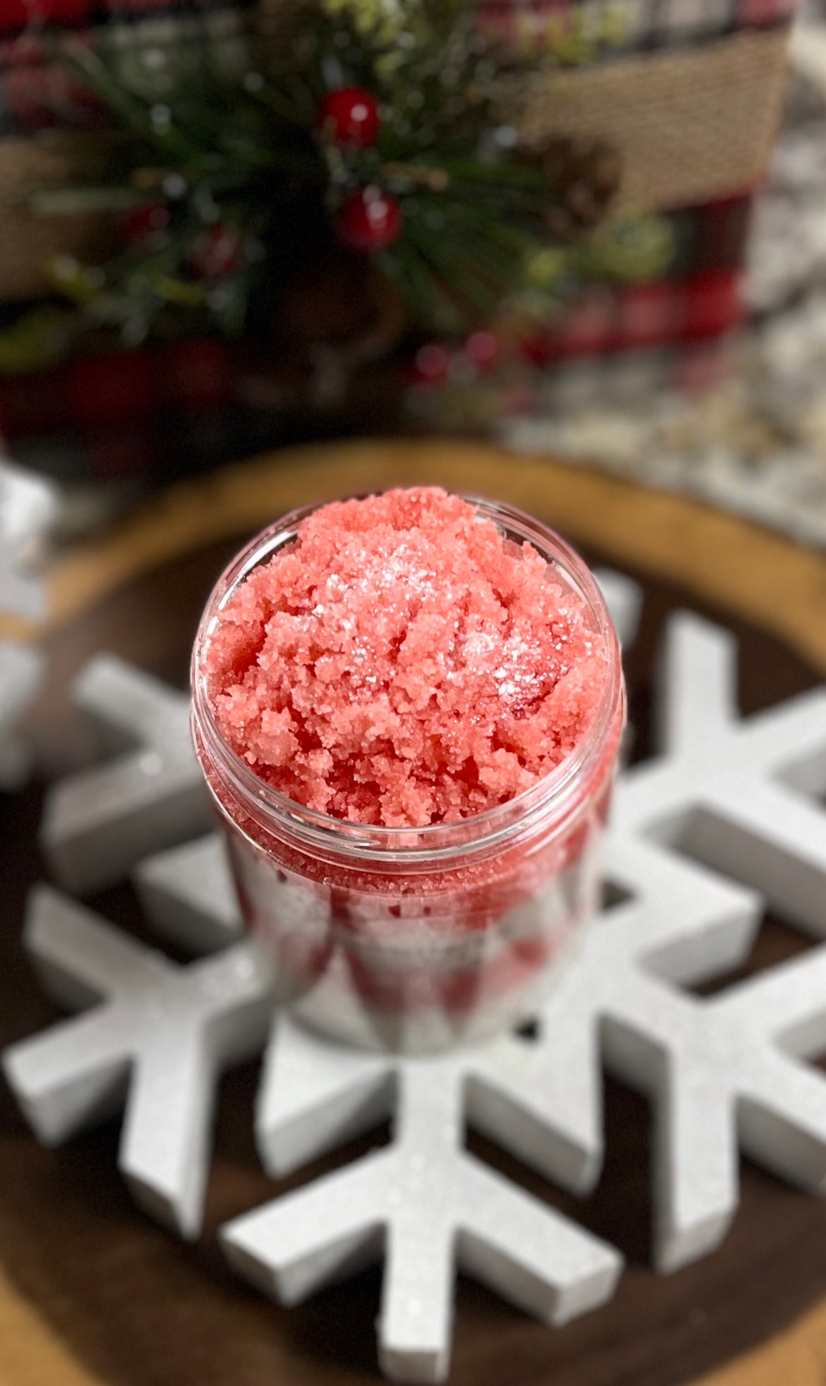 Candy Cane Sugar Scrub