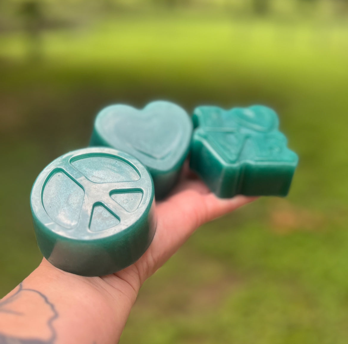 Peace & Love Set of Soaps ☮️❤️