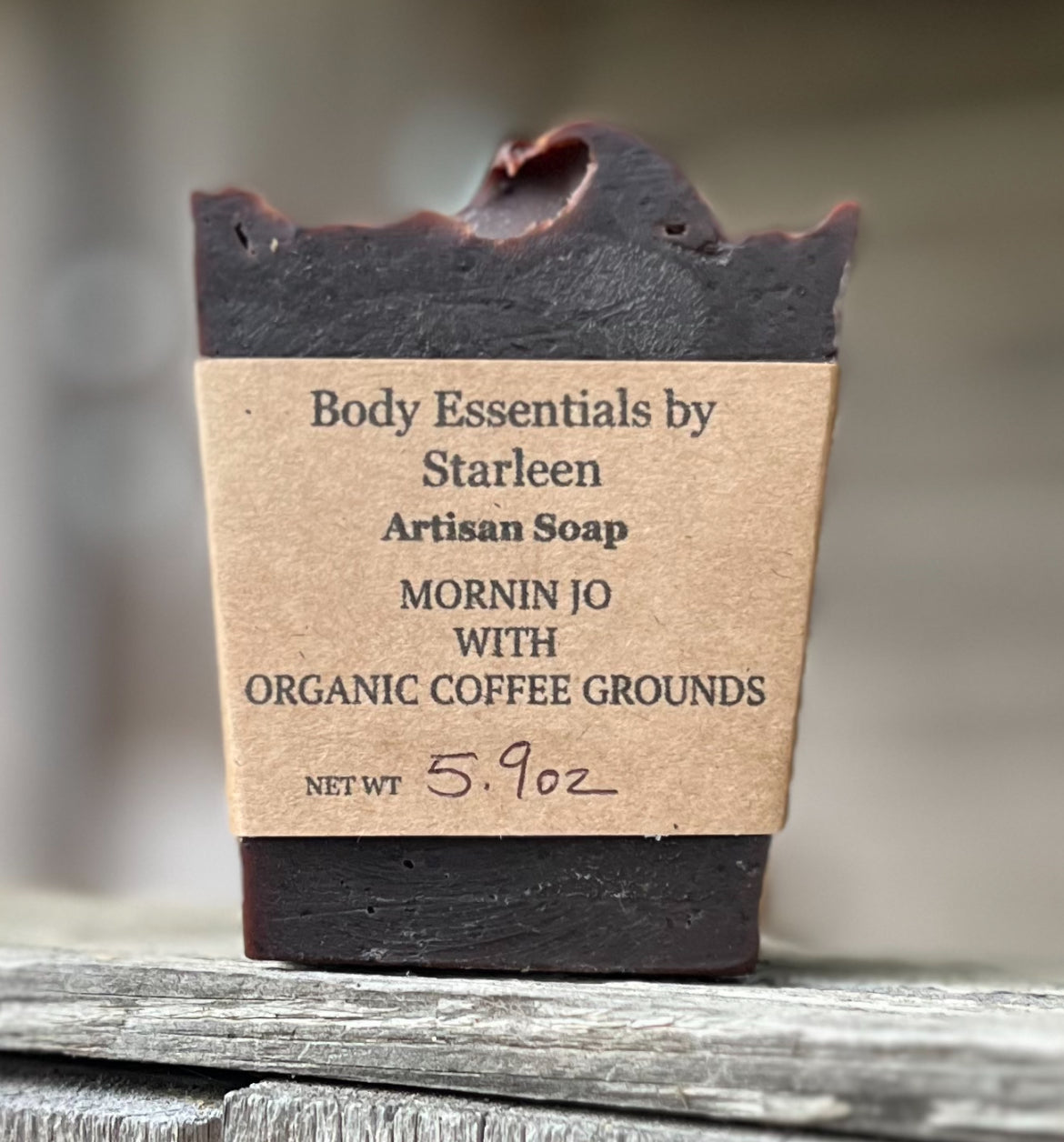 ***Coffee Soap With Organic Coffee Grounds Exfoliate & Hydrate