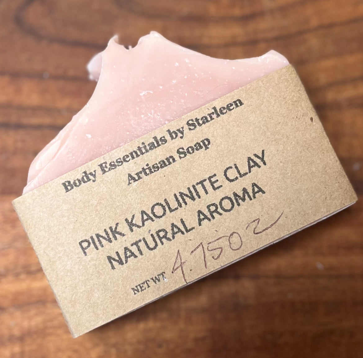 ***Pink Kaolinite Clay ~ Unscented ~ Face/Body 5+oz