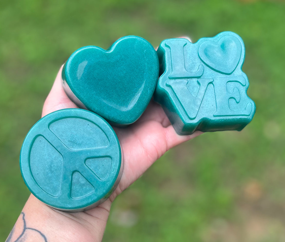 Peace & Love Set of Soaps ☮️❤️