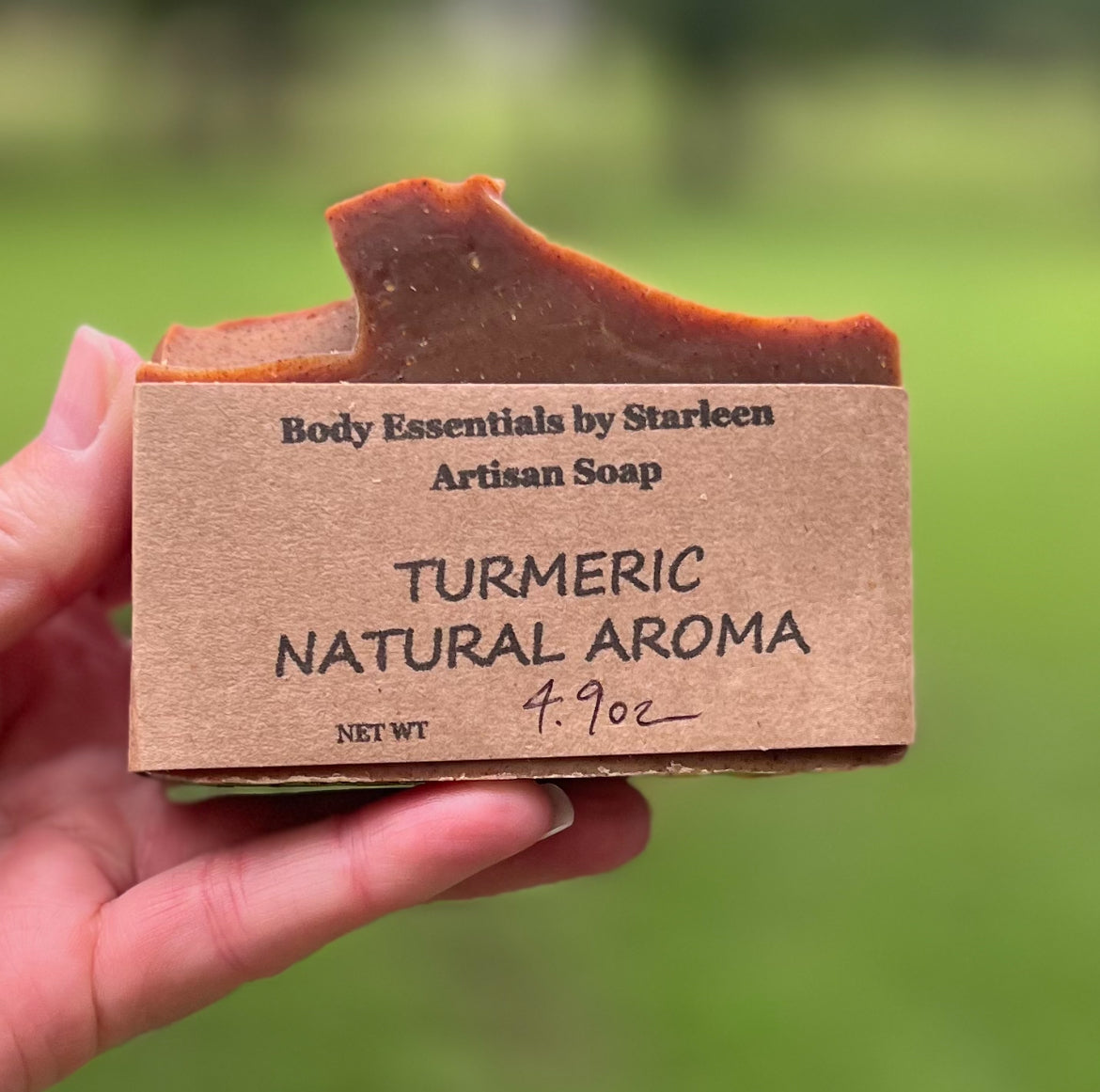 **Turmeric Soap ~ Unscented - Face / Body BRIGHTENING & GLOW/Acne Prone Skin