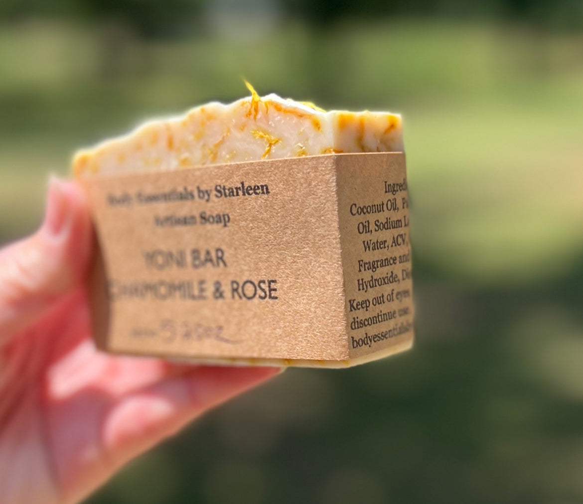 **YONI Soap ~ Chamomile & Rose with Calendula