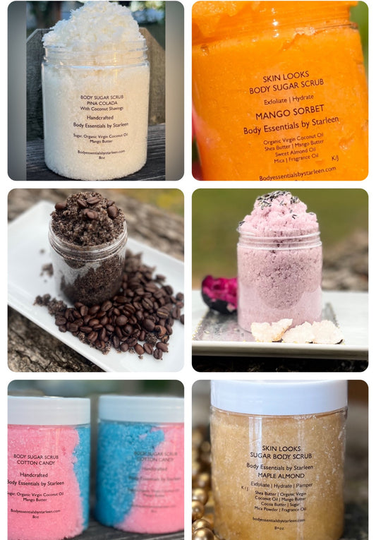 ***Body Sugar Scrubs