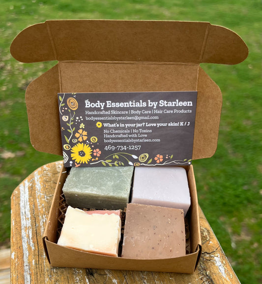 **Assortment Sample Set of our Artisan Cold Process Soaps