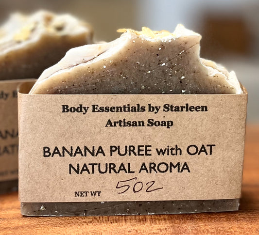 ****Banana Puree & Ground Oat ~ Natural Aroma