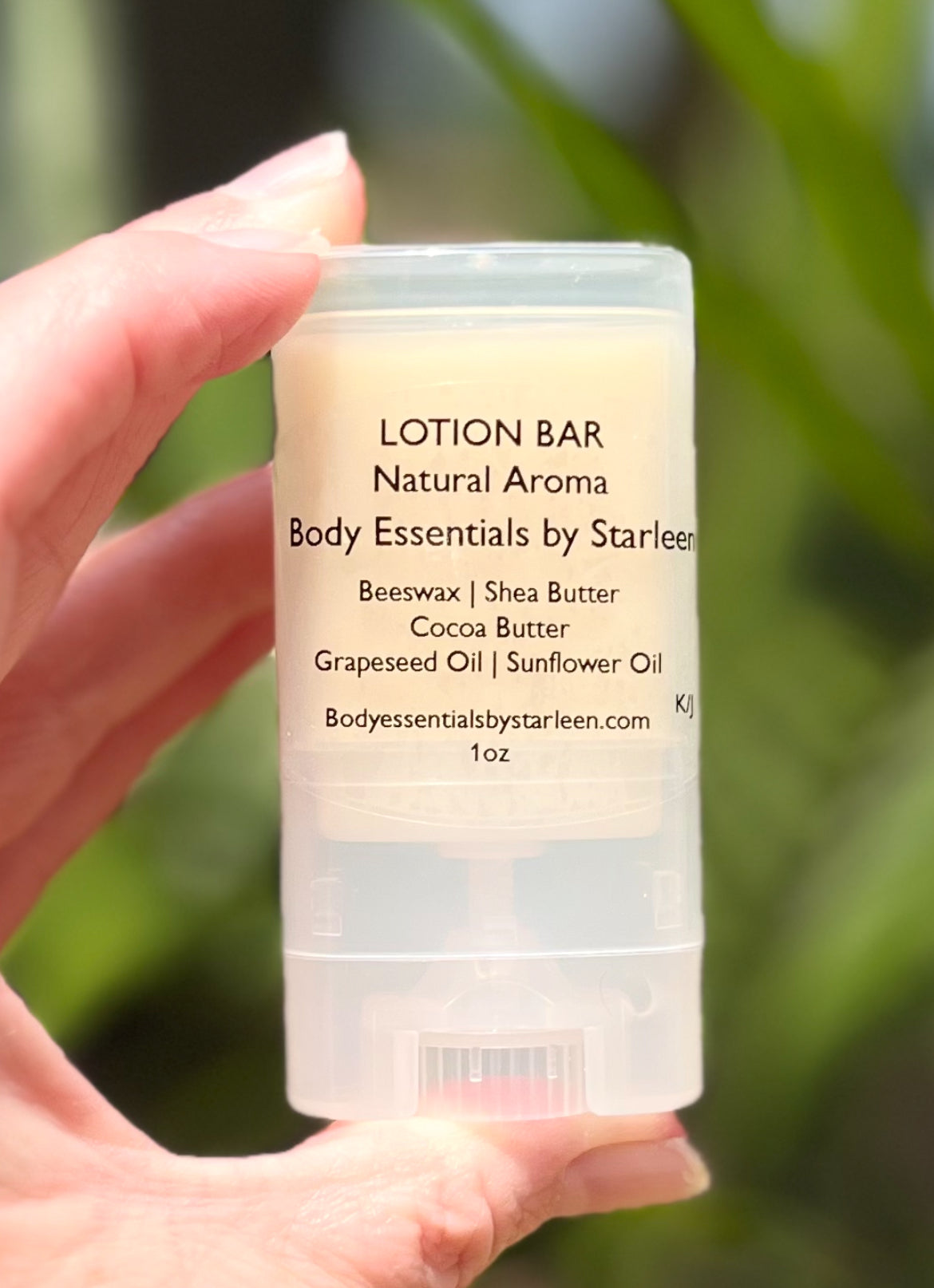 Lotion Bar Unscented ~ Travel Size 1oz