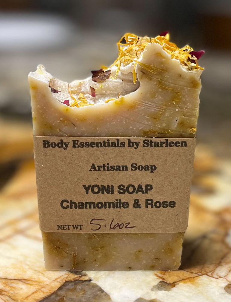 **YONI Soap ~ Chamomile & Rose with Calendula