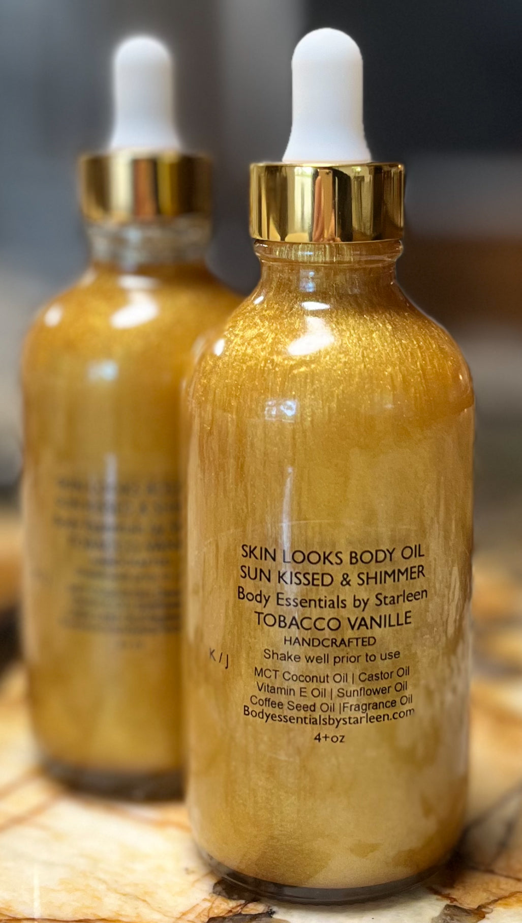 *GLOW Body Oil Tobacco Vanille