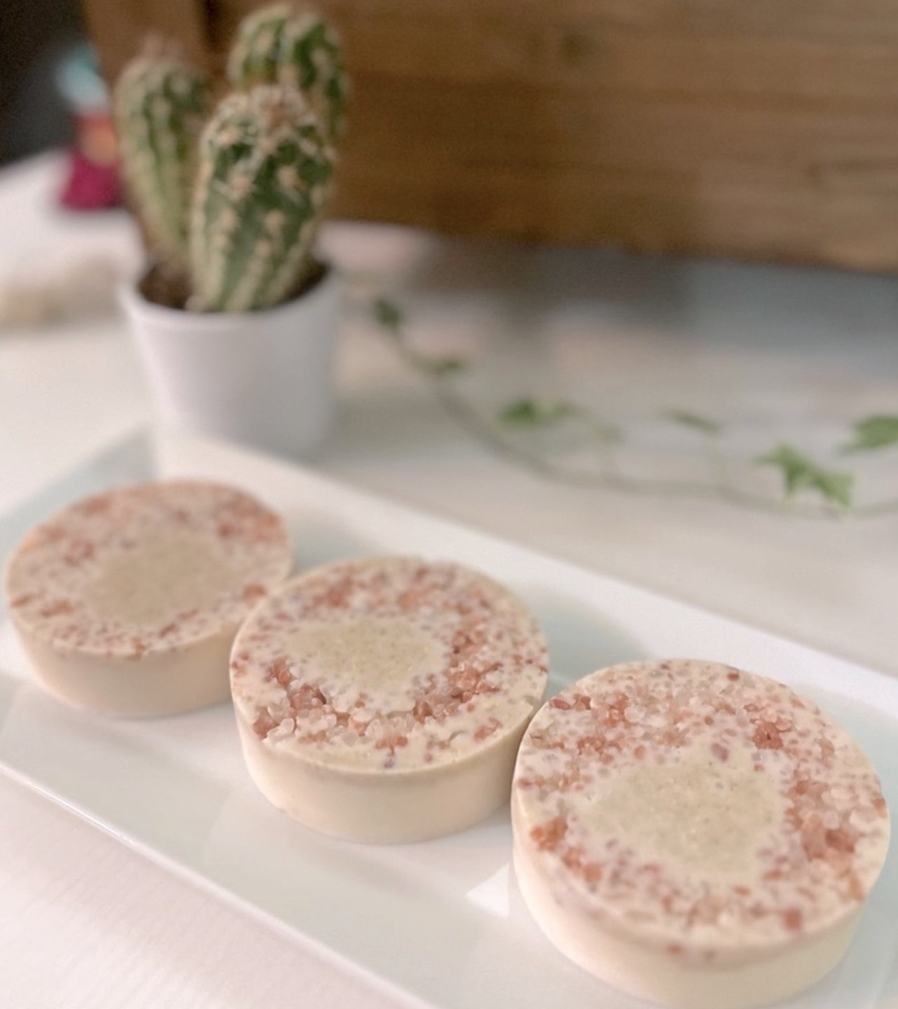 Ground Oat & Pink Himalayan Sea Salt Soap - Maple