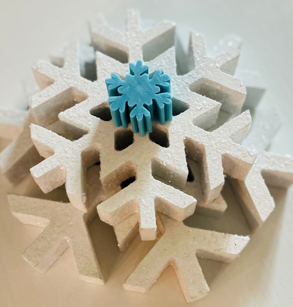 Snow Flake Mini Decorative Soaps❄️Set of 10