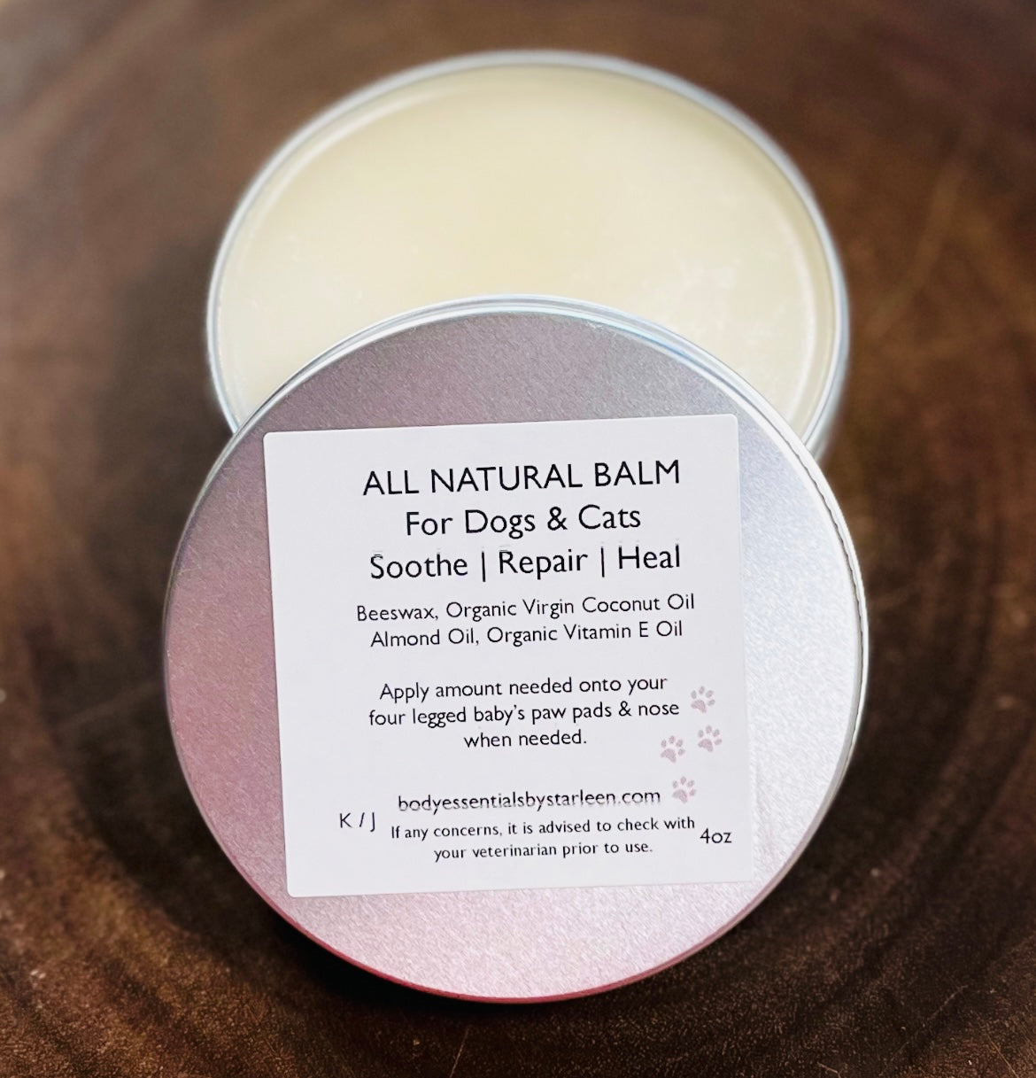 Animal/Dog Cat Natural Pad-Nose Balm