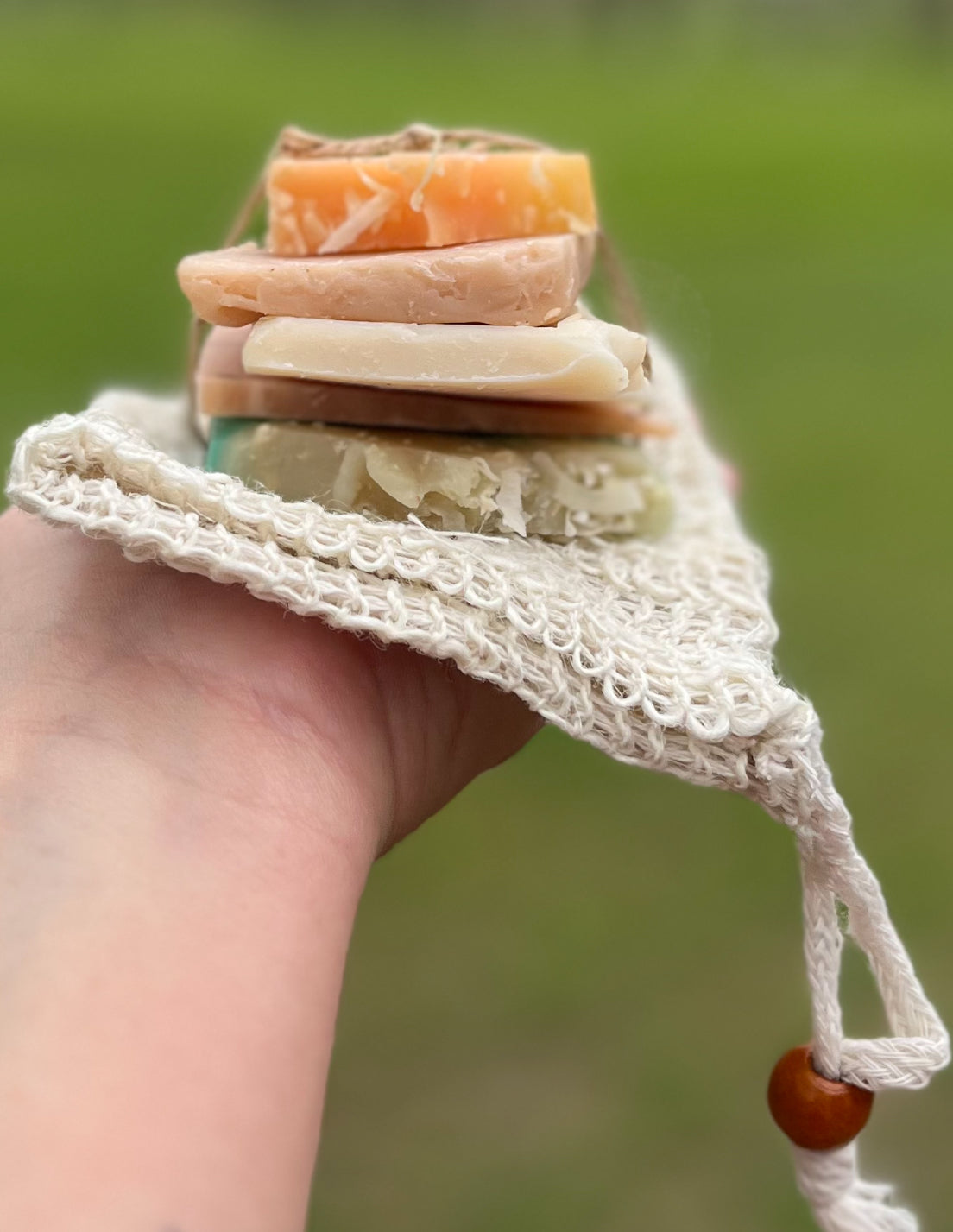 Soap Ends | Chunks with Sisal Bag ~ Variety