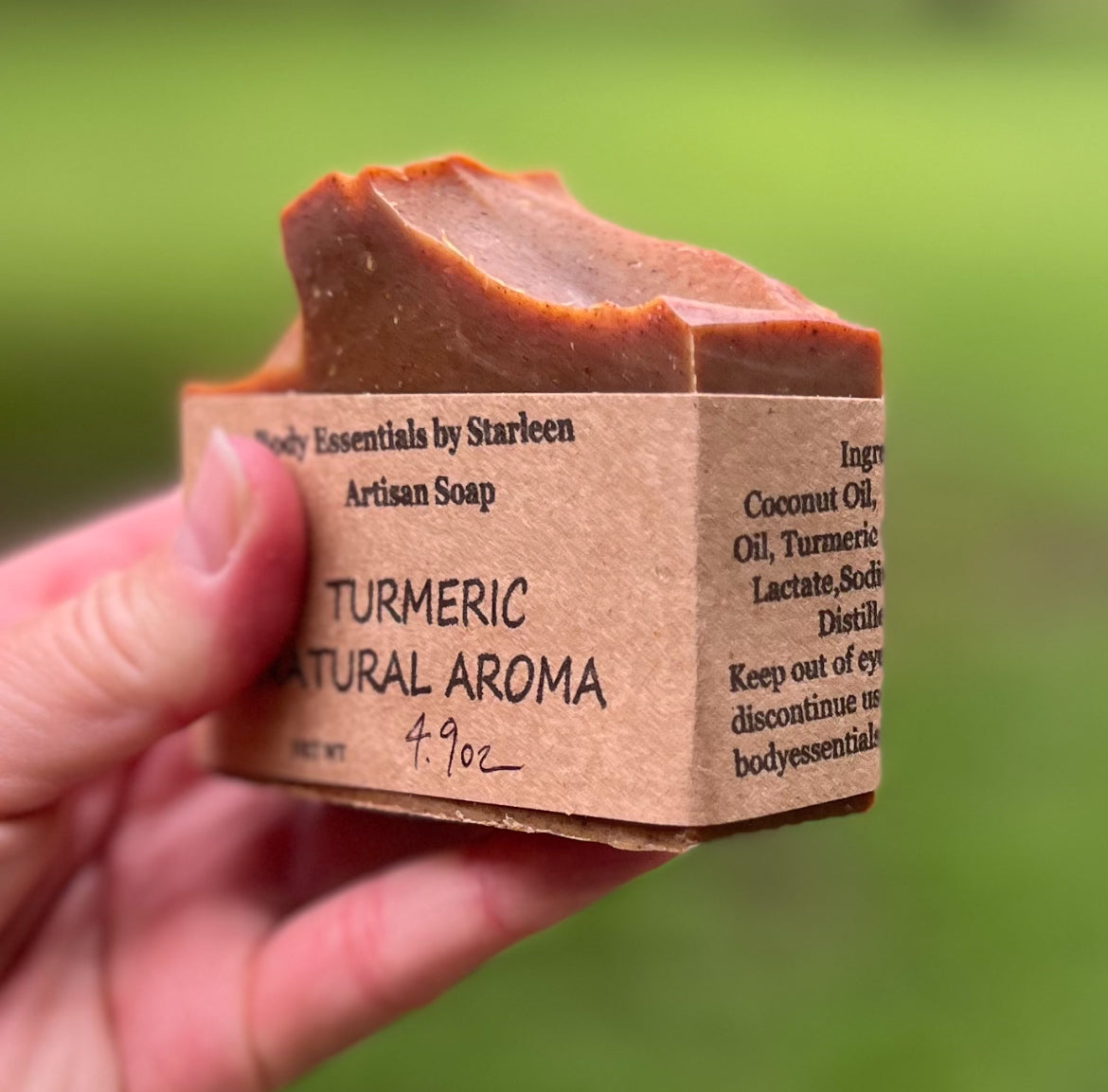 **Turmeric Soap ~ Unscented - Face / Body BRIGHTENING & GLOW/Acne Prone Skin