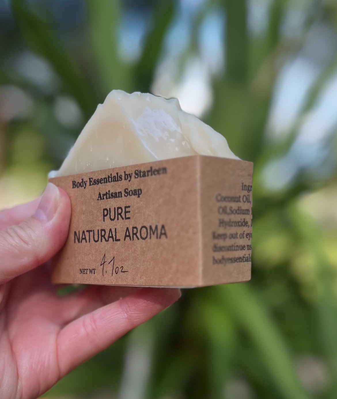 **PURE Natural Unscented Soap