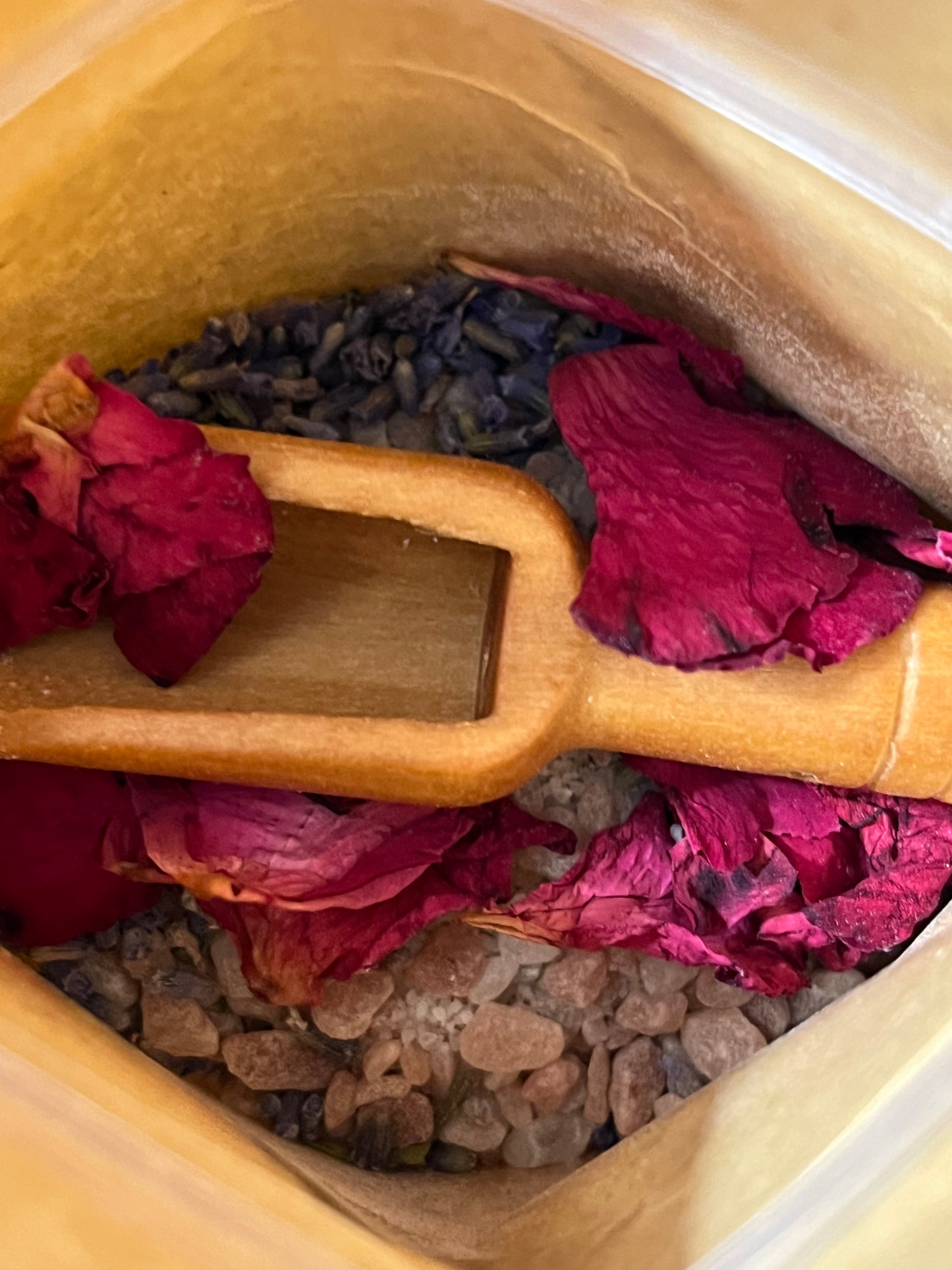 Bentonite Clay Detox Bath Salts with Lavender & Rose Essential Oil