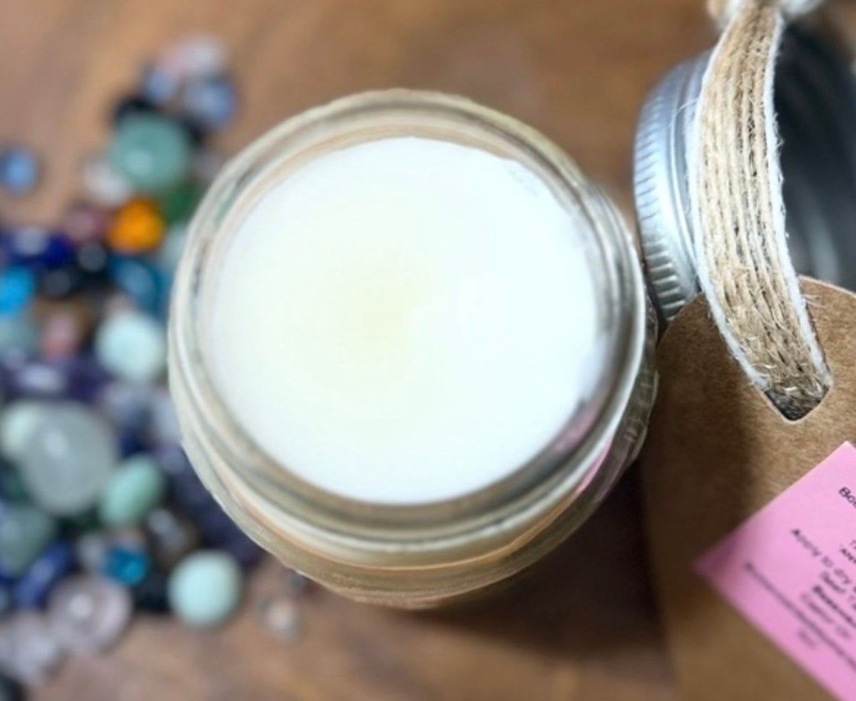 Natural Aroma Tallow Lip Balm | Anywhere Balm ~ In Mason Jar