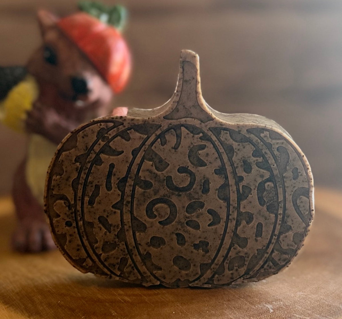 Pumpkin Spice with Coffee Grounds ~ Decorative Soap
