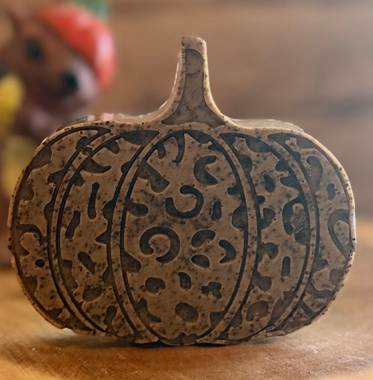 Pumpkin Spice with Coffee Grounds ~ Decorative Soap