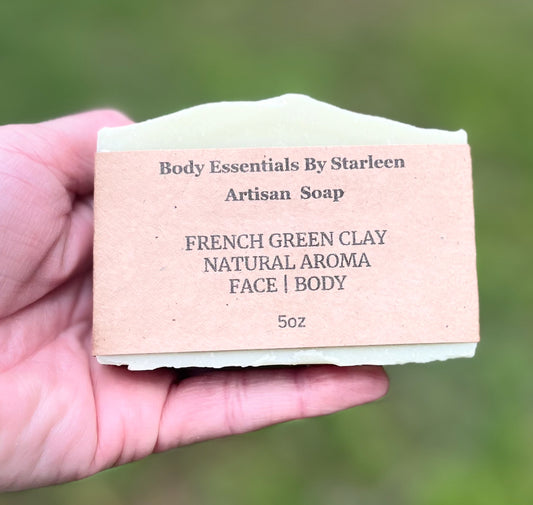 French Green Clay Soap ~ Natural Aroma ~ Face | Body