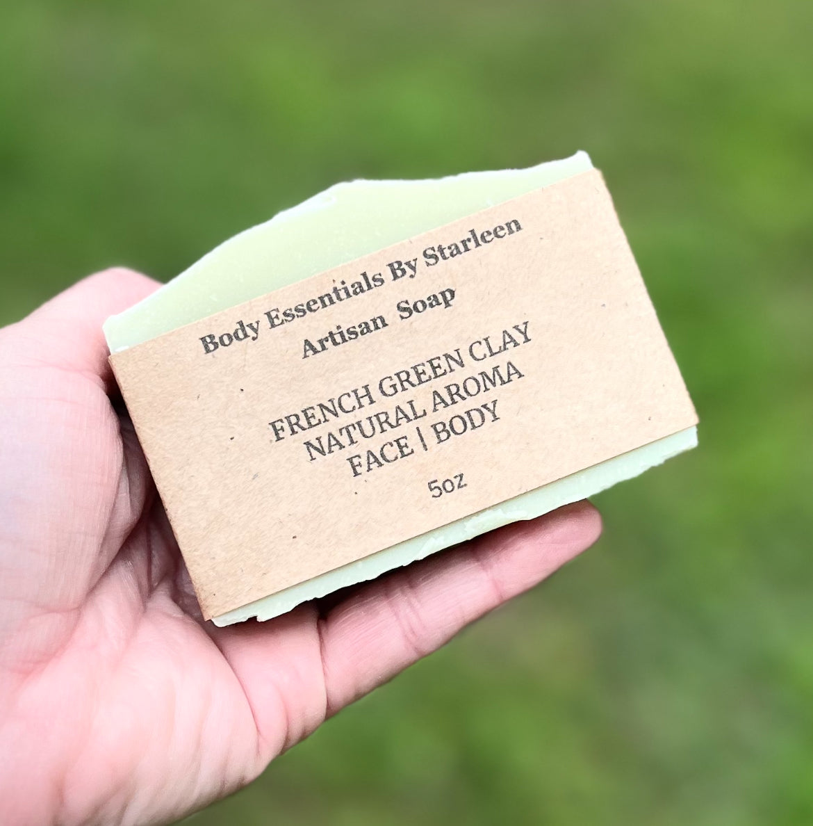 French Green Clay Soap ~ Natural Aroma ~ Face | Body