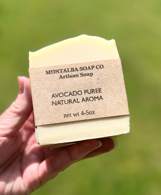*****Avocado Purée Soap ~ Unscented