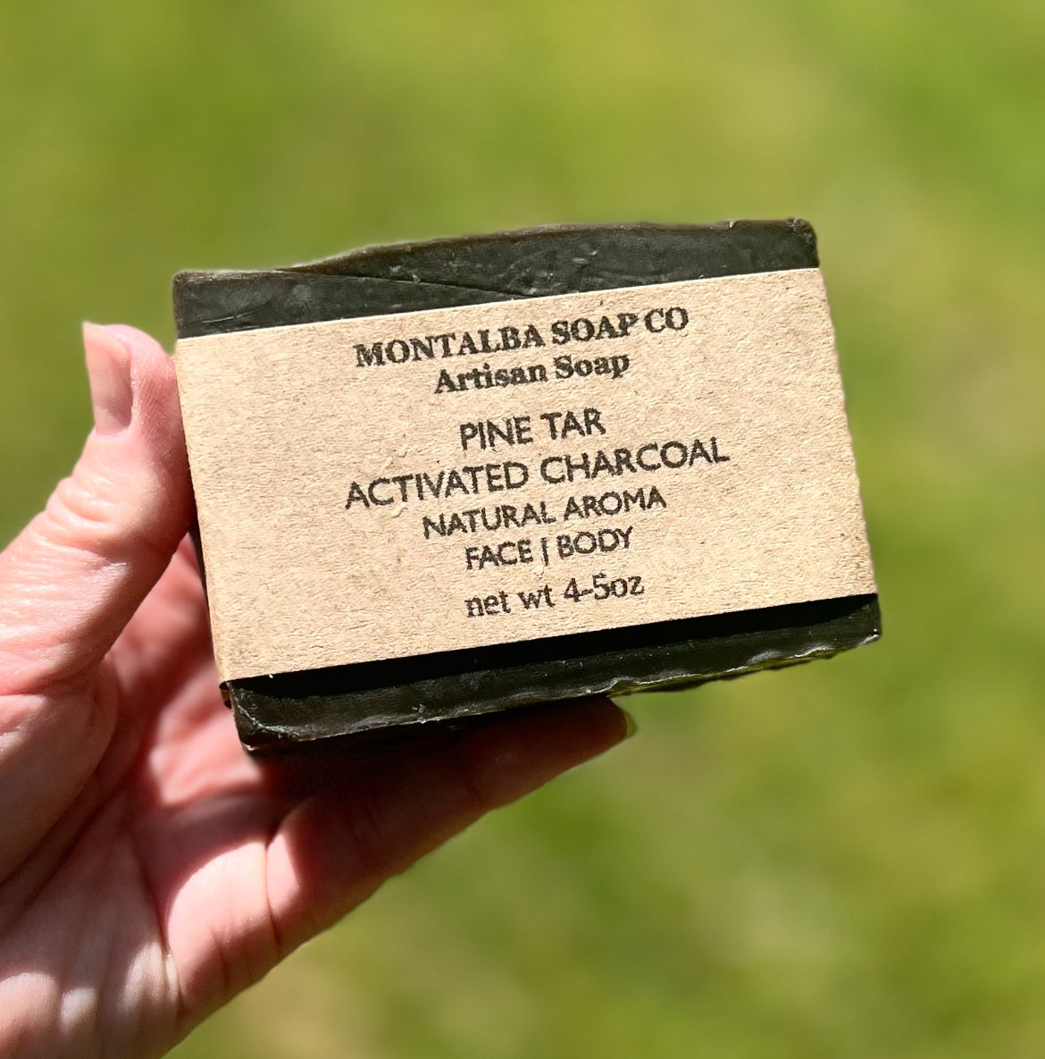 ***Pine Tar Soap ~ Natural Aroma ~ ACNE/ANTIBACTERIAL ~ FACE-BODY