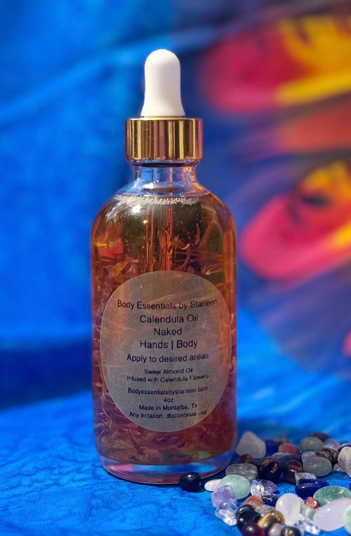 Calendula Infused Body Oil ~ Naked ~ Unscented