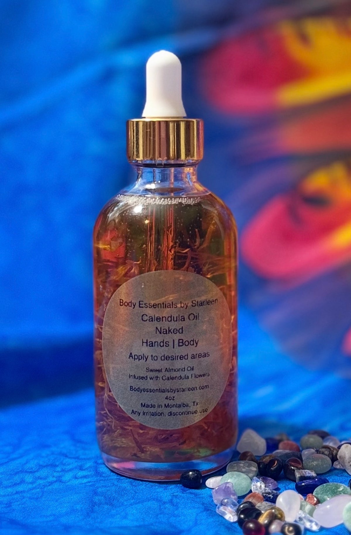 Calendula Infused Body Oil ~ Naked ~ Unscented