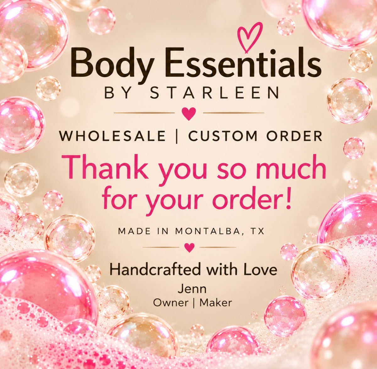 3).   Custom | Wholesale Order TDH⭐️Does not include shipping ⭐️